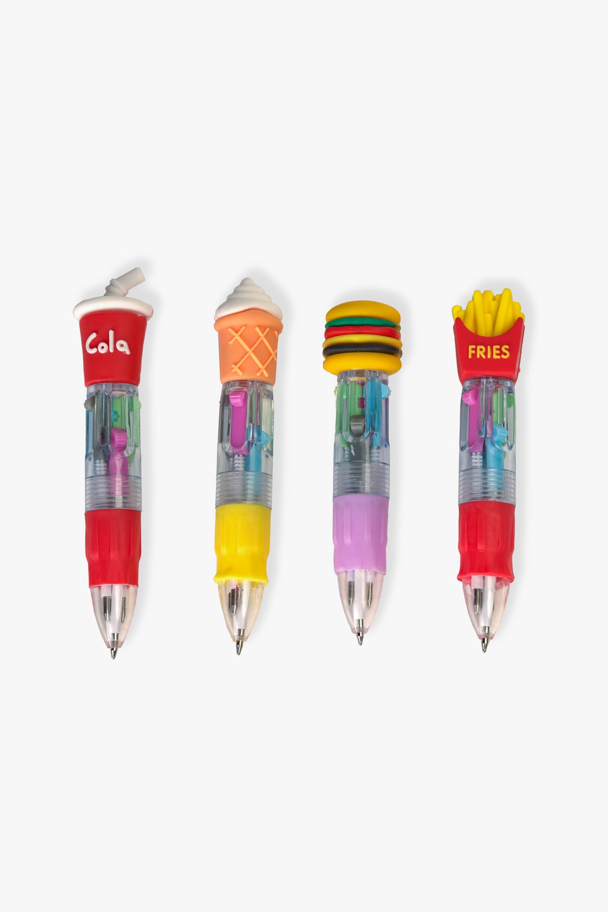 Set Libreta De Notas Con 4 Lápices Multicolores Temáticos 10cm Chinitown Chinitown